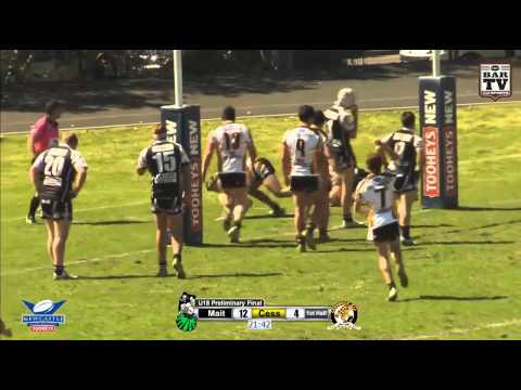 2014 Real NRL Preliminary Final Under 18s Highlights - Maitland v Cessnock