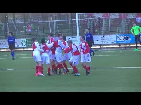 Isaiah Ahmed  PVCV JO13-1 - UVV JO13-1 1ste helft beker (1-1)