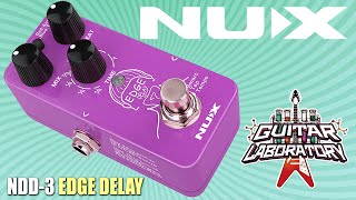Video thumbnail for Педаль эффектов дилей - NUX NDD-3 Edge Delay by Гитарная Лаборатория