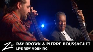 Ray Brown & Pierre Boussaguet - Hour High in the Moon - LIVE HD