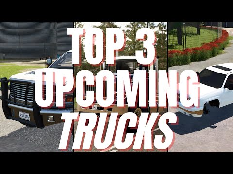 TOP 3 UPCOMING TRUCKS FOR CONSOLE | Farming Simulator 25