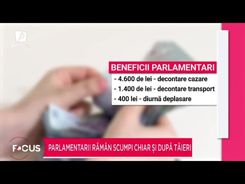 Parlamentarii rămân scumpi chiar și după tăieri. Peste 9.000 Euro/lună din banii publici