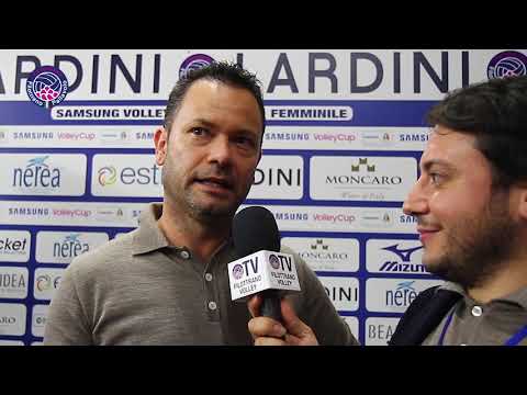 1a Giornata: Lardini Filottrano - Savino del Bene Scandicci 1-3. Le parole di coach Chiappini