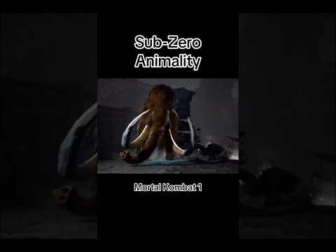 Sub-Zero is a MAMMOTH!? (Animality) | Mortal Kombat 1