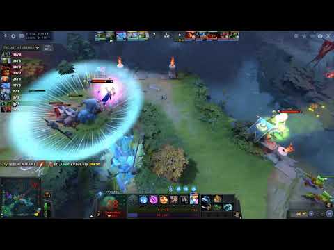 Abed gameplay as Invoker with Crit | 7.23 | Dota 2