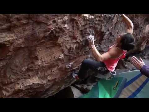 Nina Williams on Lethal Design (V12), Red Rocks