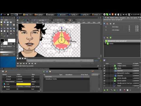 Localized phoneme labels in the character template