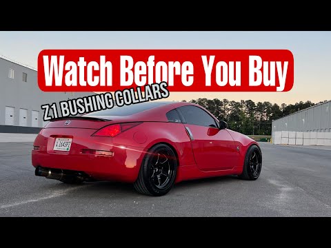 Most important 350z upgrade | Watch BEFORE You Buy Z1 Bushing collars - G37, G35 and Q50 too!