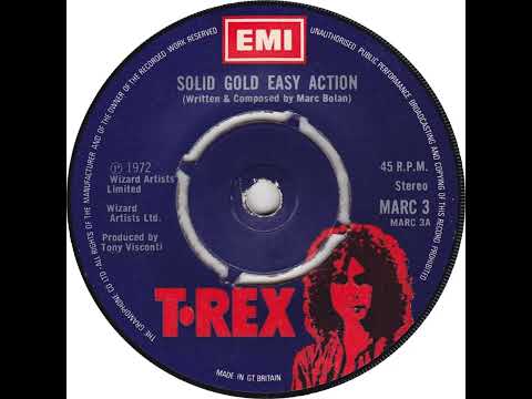 UK New Entry 1972 (234) T. Rex - Solid Gold Easy Action