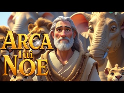 Povestea lui Noe 🛶 | Desene animate biblice pentru copii 🎬🌧️