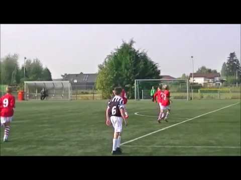 Doelpunten en actie's  Jesse tegen Achilles'29 16-0 gewonnen