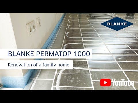 Renovation of a family home with BLANK PERMATOP 1000
