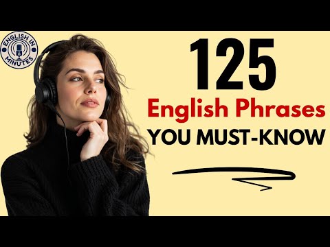 125 English Phrases for Daily Conversation | Everyday English Listening & Speaking | English Podcast