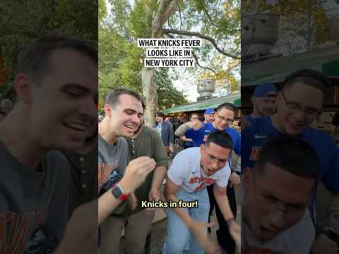 What Knicks fever looks like in New York City