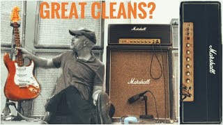 Can a Stock MARSHALL Plexi Reissue do Classic FENDER AMP CLEAN TONE?
