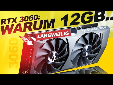 WARUM hat sie 12GB VRAM? -- ZOTAC RTX 3060 Twin Edge OC