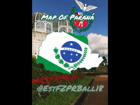 Mapa do Paraná #mapping #countryballs #parana #polandball #historia #geografia #memes #sul #brasil