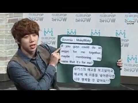 U-Kiss speaking English