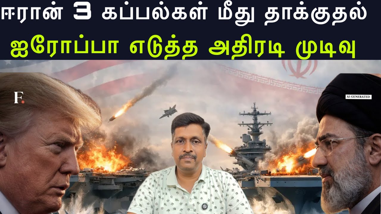 ஈரான் 3 கப்பல்கள் மீது தாக்குதல் I ஐரோப்பா எடுத்த அதி?