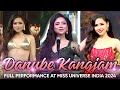 Miss Universe Manipur 2024 DANUBE KANGJAM Full Performance ️