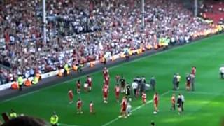 Liverpool-Fans feiern Sami Hyypiä