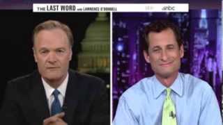 Anthony Weiner + Lawrence O'Donnell = Train Wreck