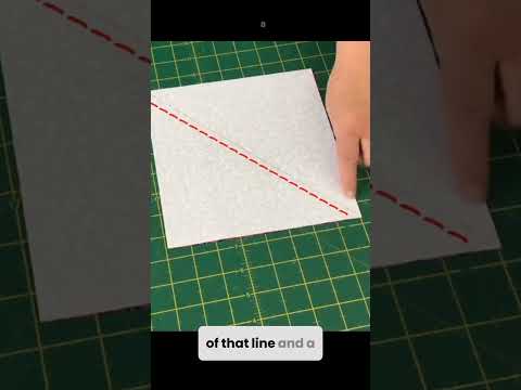Quilt Block Tutorial 003: Half Square Triangles #quilting #sewing #quiltblock