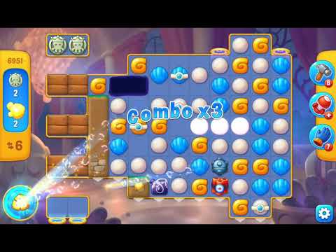 Fishdom 2021 - Level 6951   #playrix #fishdom #gaming