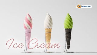 【blender3.0】ソフトクリームを簡単モデリング!【初心者向けチュートリアル】