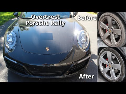 Detailing A Porsche 911 BEFORE and AFTER Overcrest Rally | Huge Transformation