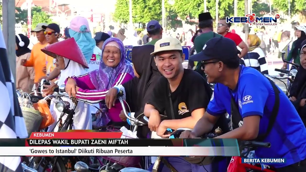 'Gowes to Istanbul' Diikuti Ribuan Peserta