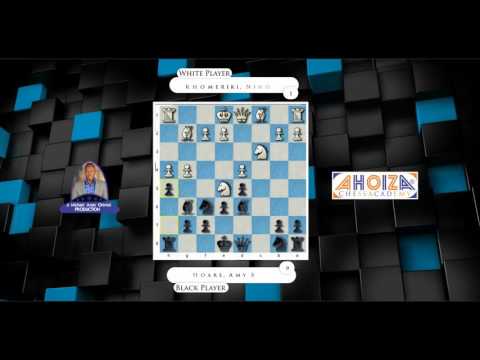 Khomeriki, Nino vs  Hoare, Amy B   FIDE World Junior Girls 2015 Rnd1 11