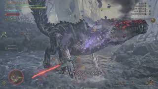 MH Wilds Tempered Guardian Ebony Odogaron Level 5 Long Sword 3:12