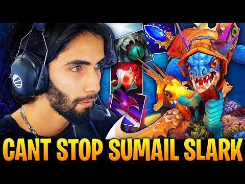👉Unstoppable Slark Played By SUMAIL - You cant Catch him and You Cant Escape Him - Practice For TI10