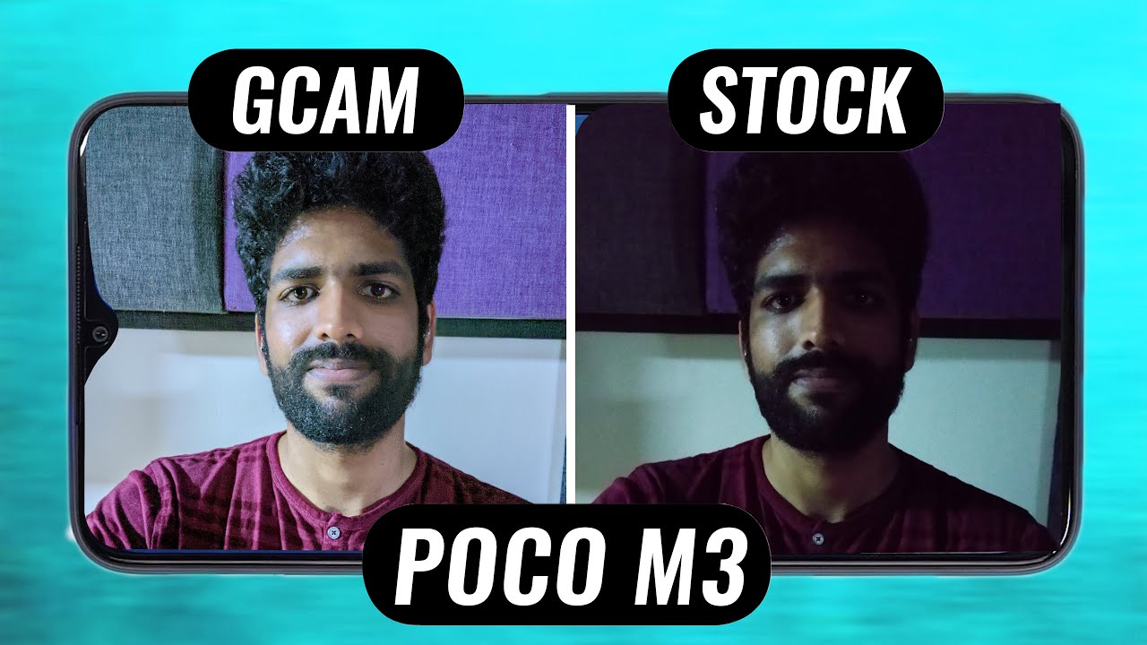 POCO M3 GCam vs Stock Cam + Google Camera Installation