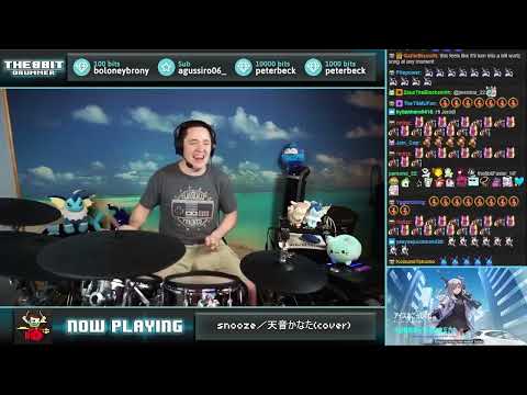 The8BitDrummer // wotaku - snooze (Amane Kanata cover)