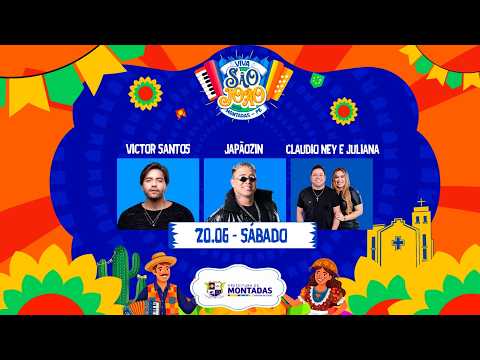VIVA SÃO JOÃO MONTADAS 2026 - VICTOR SANTOS, JAPÃOZIN, CLAUDIONEY E JULIANA