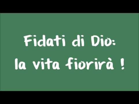 Fidati di Dio: la vita fiorirà!