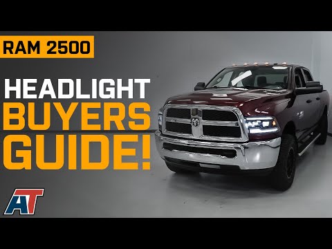 How to Choose Aftermarket Headlights for Your RAM 2500 Truck!