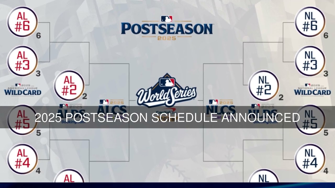 2025 Postseason schedule announced