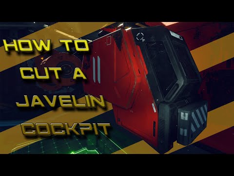 [0.4] How to cut a Javelin Cockpit open in Hardspace Shipbreaker