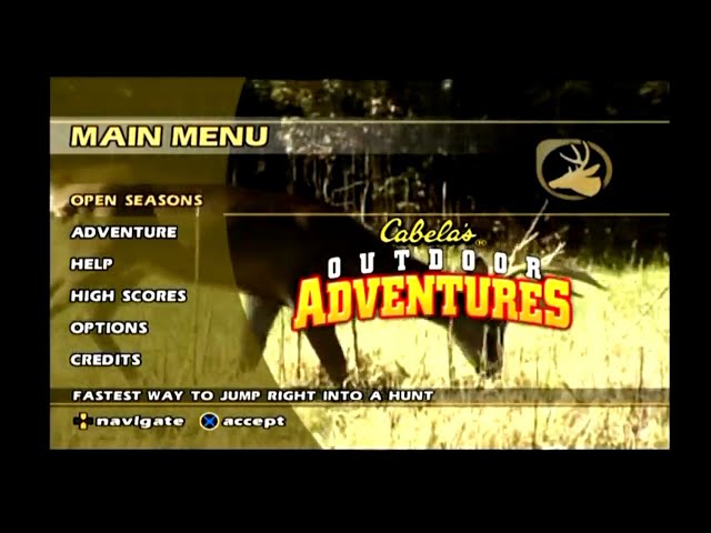 Cabela's Outdoor Adventures  (NTSC)