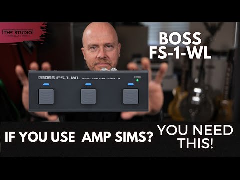 If You Use An Amp Sim You Need This - Boss FS-1-WL
