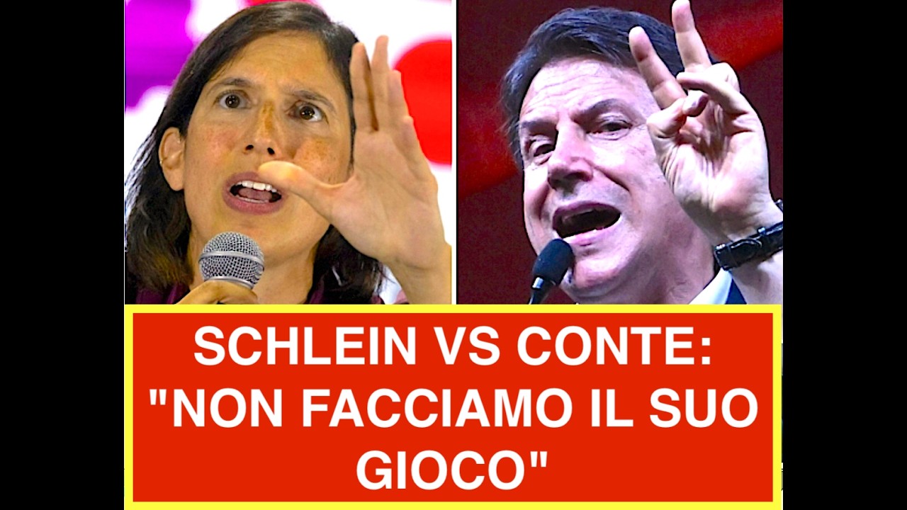 SCHLEIN VS CONTE: "NON FACCIAMO IL SUO GIOCO" CAMPO LARGO ALLA FRUTTA