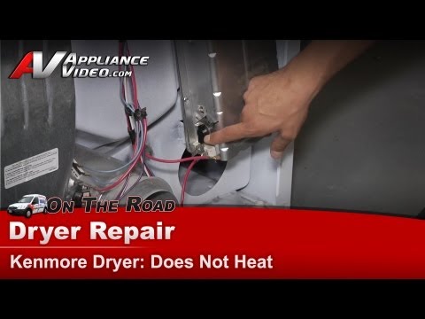 Kenmore Dryer Repair - Does Not Heat - Element Diagnostic & Troubleshooting