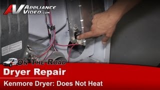 Kenmore Dryer Repair - Does Not Heat - Element Diagnostic & Troubleshooting