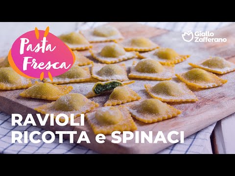 RAVIOLI RICOTTA e SPINACI: il GUSTO CASALINGO della PASTA FRESCA๐๐ฟ๐
