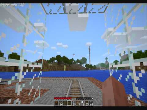 Minecraft - Minecart Bahn [vollendung] (vorerst)