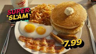  For a limited time try a new pumpkin pecan pancake breakfast
