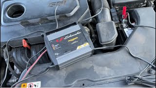 FIXED 2017  SONATA Car battery  draining new alternator, battery, using Schumacher battery charger